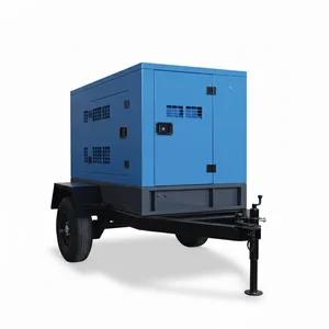 Genset (Generator) PERKINS 13.5 kVA / 10.8 kW Mobile Type (Diesel)