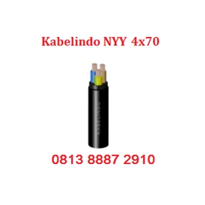 Kabel Listrik Kabelindo Nyy 4X70 Mm2