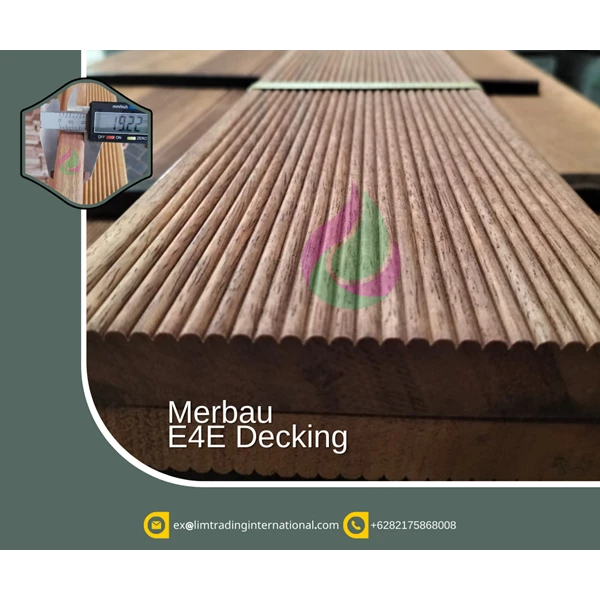Merbau Decking E4E Premium 140x19x1800