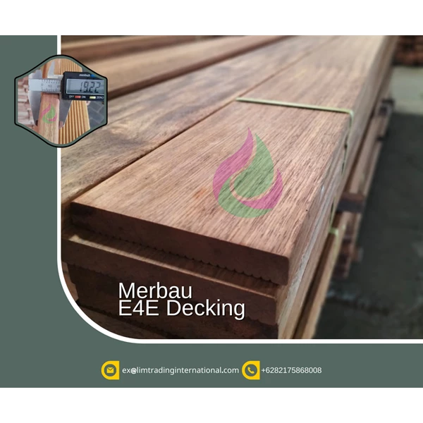 Merbau Decking E4E Premium 140x19x1800