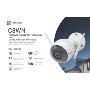 Ezviz Hikvision C3WN Husky Air Lite 1080p 2MP Wireless Outdoor Camera