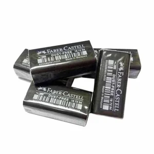 Black Faber Castell Pencil Eraser Size 3.1Cm X 1.4Cm