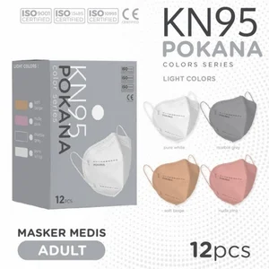 Masker ( Pokana Kn95 Soft Beige )