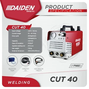 Daiden 40 Plasma Cut Welding Machine 