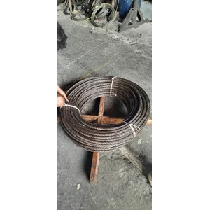 Kawat Seling Baja 19mm 6x36iwrc ungalvanis Kiswire