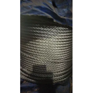 Kawat Seling baja 15mm 6x36 iwrc ungalvanis Usha Siam
