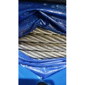 Kawat Seling Baja 38mm 6x36iwrc galvanis USHA SIAM