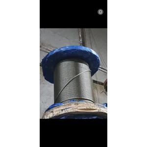 Wire rope 14mm 19x7 ungalvanized non rotation usha siam