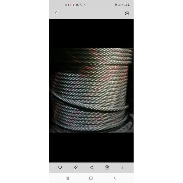 Kawat Seling 16Mm 6X37iwrc Ungalvanized