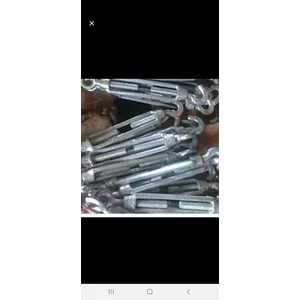 Turnbuckle Jarum Keras M12 Galvanis