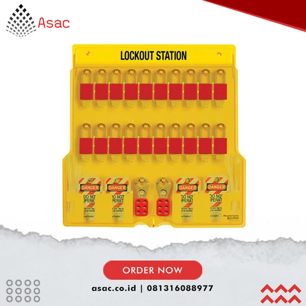  MASTER LOCK 1484BP1106 PADLOCK STATIONS