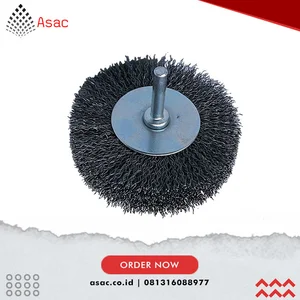 YRK2952140K 40x13.5mm Shaft Mounted Rotary Wire Brushes 30SWG