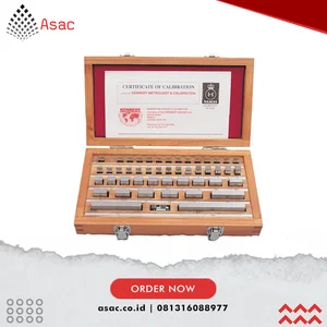 KEN3395470K 47PC METRIC GAUGE BLOCK SET GRADE 1