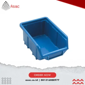 Indobin SEN4041020B Storage Bin. Plastic. Blue. 155mm x 240mm x 125mm | Sakha ...