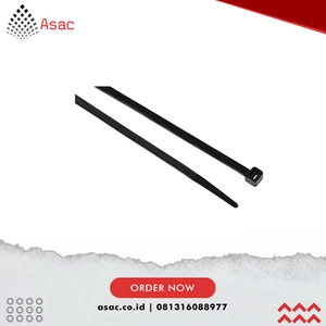 EDI5150000K Cable Ties. Black. 2.5x100mm (Pk-100)