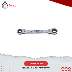 KEN5829726K Double End. Ratchet Ring Spanner. 21 x 22mm. Metric