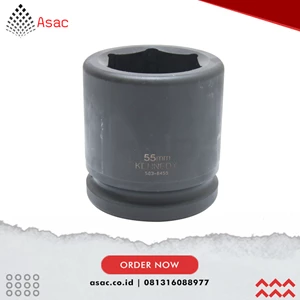 KEN5838448K 48mm Impact Socket Standard Length 6-Point 1-1.2 Drive