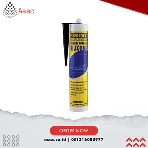 SHK7163130K Black Silicone Sealant Cartridge 310ml