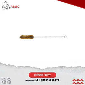 KEN9061640K 12mm DIA BRASS WIRE BOTTLE BRUSH MS TWISTED WIRE