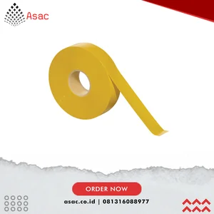 AVN9867850K Yellow PVC Insulation Tape - 19mm x 33m