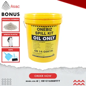 ONEBIZ SPILL KIT OB 14-OSK10L OIL SPILL KIT 10Liter