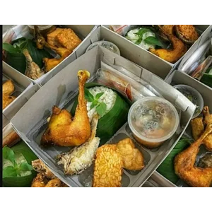 makanan dalam kemasan paket Box a rapat