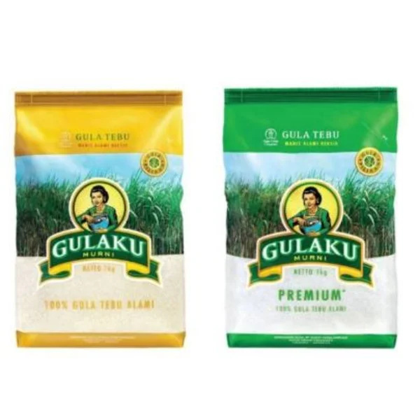 Gula Pasir Gulaku Putih Kuning 1kg Gulaku