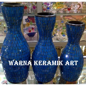 MOZAIK WK107 BLUE Ceramic Jar