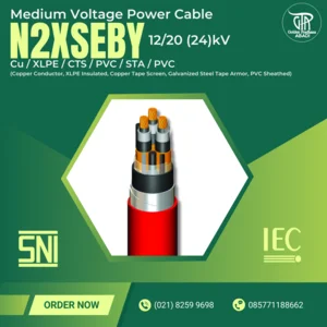 Kabel N2XSEBY 3x185 mm2 20kV Kabelmetal (KMI)