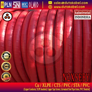 Kabel N2XSEBY 3x300 mm2 20kV Kabelmetal (KMI)