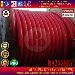3x120 mm2 Al/XLPE/CTS/PVC/STA/PVC 12/20 (24)kV Cable