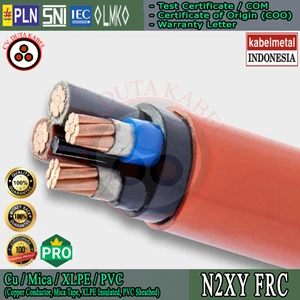 Fire Resistant Cable (FRC) 4x50 mm2 Cu/Mica/XLPE/PVC 1kV