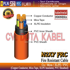 Fire Resistant Cable (FRC) 4x70 mm2 Cu/Mica/XLPE/PVC 1kV