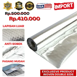 Aluminium Woven 2 Side Premium 50 Meter