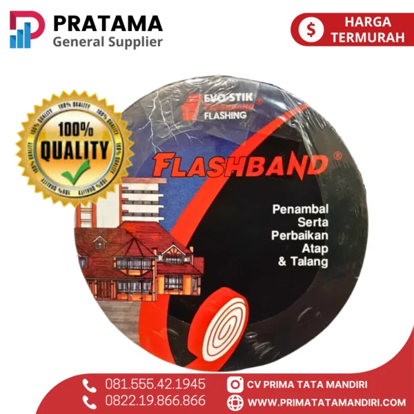 Tape Flashband 5 Cm / Lakban Anti Bocor / Lem Atap Talang/ Penambal Bocor TBMS55