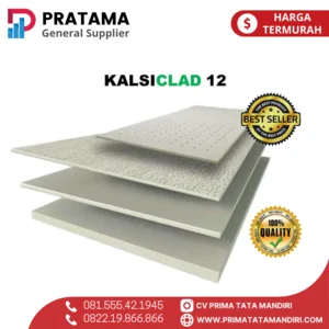KalsiClad 12mm x 1200 x 2400 Papan Fiber Semen untuk dinding luar