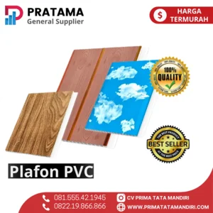 Plafon PVC Premium Bergaransi Aneka Motif Tebal 8mm