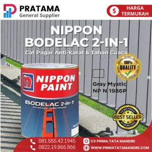 NIPPON PAINT Bodelac 2-in-1 Anti Karat 1kg 9103 Black 1pc