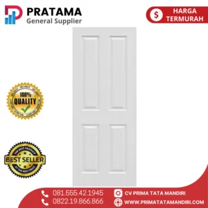 Pintu HDF Panel Silent / Pintu Utama / pintu kamar /  kantor / kos dll. / surabaya