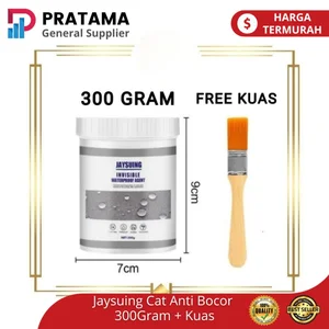 Lem Transparan Jaysuing 300Gram + Kuas Cat Anti Bocor Invisible Waterproof serbaguna surabaya Cat Waterproof
