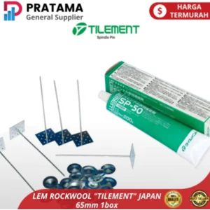 Spindle Pin + SP-50 Glue / Rockwool 'Tilement' GLUE 65mm 1 Box - High Quality - 38mm+3 tube glue