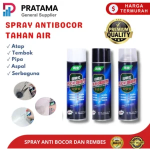 Anti-Leak Coating Spray Liquid Rubber Sealant Water Proof Aquaprof No Drop Spray Multi-Function Spray - Imported Black
