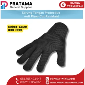 2 black construction worker welder gloves