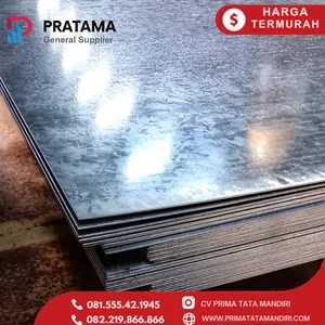 Seng BJLS 50 Lembaran - LOKFOM Tebal 0 50mm x 1 2m x 2 4m Bahan Ducting HVAC Surabaya