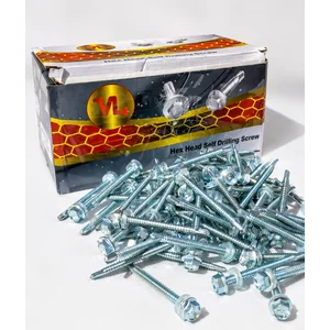 Baut Drilling VL ukuran 12x50 isi 350pc panjang 2 cm kunci 8 ada karet baut galvalum baut baja