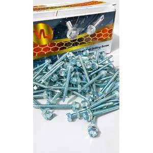 Baut Drilling VL ukuran 12x50 isi 350pc panjang 2 cm kunci 8 ada karet baut galvalum baut baja