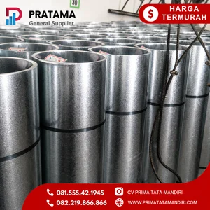 Plat BJLS LOKFOM 1mm Plat Besi Galvanis Galvanis Roll 1 2m x 25m
