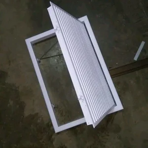 Linier Bar Grille Manhole 45cm x 45cm - Grill Aluminium - Grill Ducting Plafon HVAC Surabaya