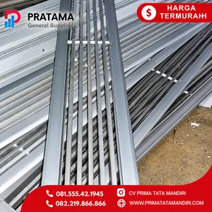 Exhaust Bar air grill ventilasi udara AC Exhaust AC Uk 400x100mm 20x10cm Coating Putih Surabaya