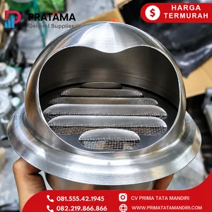 fan booster exhaust blower air vent cup Grill Flexible Duct 10" inch Surabaya